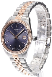 Tissot Ballade Niebieski/Stal w kolorze różowego złota Ø34 mm T156.210.22.041.00
