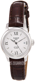 Tissot Le Locle Srebrny/Skóra Ø25.3 mm T41.1.113.77