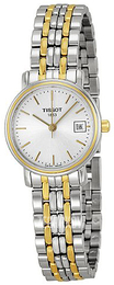 Tissot Biały/Stal Ø24 mm T52.2.281.31