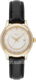 Tissot T-Gold Srebrny/Skóra Ø30 mm T924.210.16.111.00