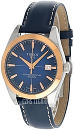 Tissot Powermatic 80 Niebieski/Skóra Ø40 mm T927.407.46.041.00