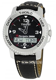 Tissot T-Touch Czarny/Skóra Ø42.5 mm T96.1.428.52