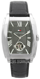 Tommy Hilfiger Szary/Skóra Ø40 mm 1710141