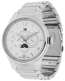 Tommy Hilfiger Biały/Stal Ø45 mm 1710254