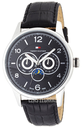 Tommy Hilfiger Classic Czarny/Skóra Ø44 mm 1710255