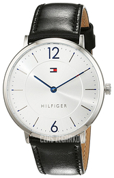 Tommy Hilfiger Ultra Slim Srebrny/Skóra Ø40 mm 1710351