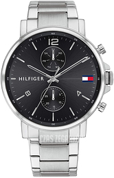 Tommy Hilfiger Czarny/Stal Ø44 mm 1710413