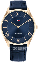 Tommy Hilfiger Becker Niebieski/Skóra Ø43 mm 1710517