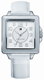 Tommy Hilfiger Biały/Skóra Ø35 mm 1780831