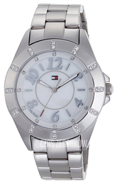 Tommy Hilfiger Biały/Stal Ø40 mm 1781027