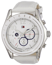 Tommy Hilfiger Biały/Skóra Ø45 mm 1781052
