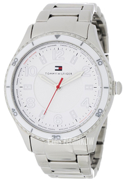 Tommy Hilfiger Biały/Stal Ø39 mm 1781056
