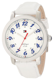 Tommy Hilfiger Classic Biały/Skóra Ø38 mm 1781232