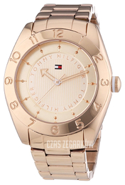 Tommy Hilfiger Dress Zloty/Stal w kolorze różowego złota Ø40 mm 1781358