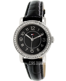 Tommy Hilfiger Rose Czarny/Skóra Ø28 mm 1781474