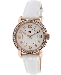 Tommy Hilfiger Biały/Skóra Ø28 mm 1781475