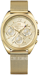 Tommy Hilfiger Mia Szampański/Stal w odcieniu złota Ø38 mm 1781488