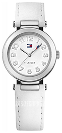 Tommy Hilfiger Srebrny/Skóra Ø32 mm 1781493