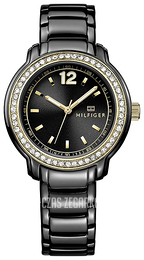 Tommy Hilfiger Callie Czarny/Stal Ø38 mm 1781495