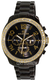 Tommy Hilfiger Serena Czarny/Stal Ø42 mm 1781496