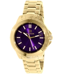 Tommy Hilfiger Callie Purpurowy/Stal w odcieniu złota Ø38 mm 1781500