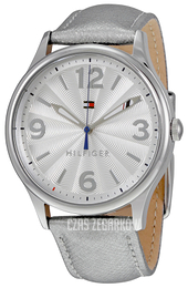 Tommy Hilfiger Srebrny/Skóra Ø38 mm 1781592