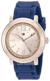 Tommy Hilfiger Aubrey Różowe złoto/Guma Ø38 mm 1781617