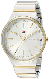 Tommy Hilfiger Dress Srebrny/Stal w odcieniu złota Ø38 mm 1781800
