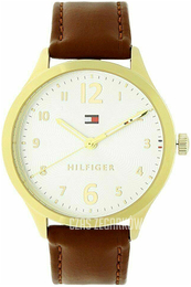 Tommy Hilfiger Biały/Skóra Ø38 mm 1781802