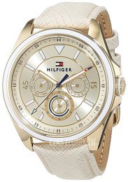 Tommy Hilfiger Sport Żółte złoto/Skóra Ø41 mm 1781806