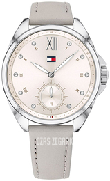 Tommy Hilfiger Srebrny/Skóra Ø36 mm 1781990