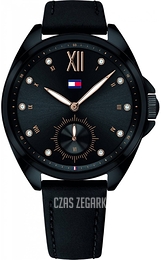 Tommy Hilfiger Ava Czarny/Skóra Ø37 mm 1781991