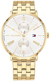 Tommy Hilfiger Srebrny/Stal w odcieniu złota Ø38 mm 1782069