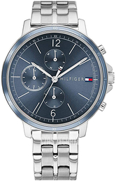 Tommy Hilfiger Niebieski/Stal Ø38 mm 1782188