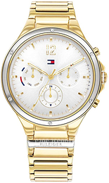 Tommy Hilfiger Srebrny/Stal w odcieniu złota Ø38 mm 1782278