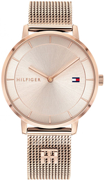 Tommy Hilfiger Dressed Up Różowe złoto/Stal w kolorze różowego złota Ø35 mm 1782287