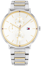 Tommy Hilfiger Jenna Biały/Stal w odcieniu złota Ø38 mm 1782299