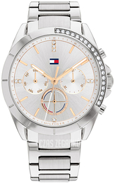 Tommy Hilfiger Kennedy Srebrny/Stal Ø38 mm 1782384