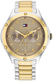 Tommy Hilfiger Lexi Brązowy/Stal w odcieniu złota Ø41 mm 1782658