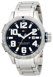 Tommy Hilfiger Czarny/Stal Ø44.9 mm 1790691