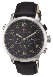 Tommy Hilfiger Czarny/Skóra Ø46 mm 1790768