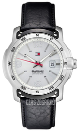 Tommy Hilfiger Sky Winder Srebrny/Skóra Ø49 mm 1790899