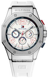 Tommy Hilfiger Eton Biały/Guma Ø44 mm 1790913