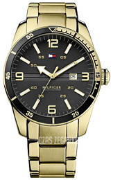 Tommy Hilfiger Noah Czarny/Pozlacana Ø42 mm 1790917