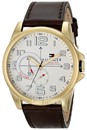 Tommy Hilfiger Frederick Biały/Skóra Ø46 mm 1791003