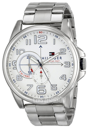 Tommy Hilfiger Biały/Stal Ø46 mm 1791006