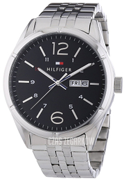 Tommy Hilfiger Charlie Czarny/Stal Ø44 mm 1791071