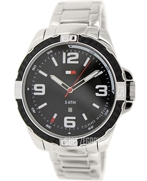 Tommy Hilfiger Brodie Czarny/Stal Ø48 mm 1791092
