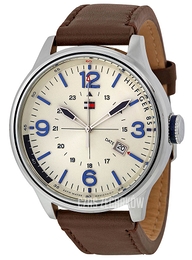 Tommy Hilfiger Peter Beżowy/Skóra Ø46 mm 1791102