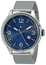 Tommy Hilfiger Peter Niebieski/Stal Ø46 mm 1791106